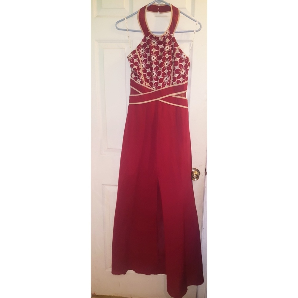 Beautiful Wine Prom Dress 🍷✨